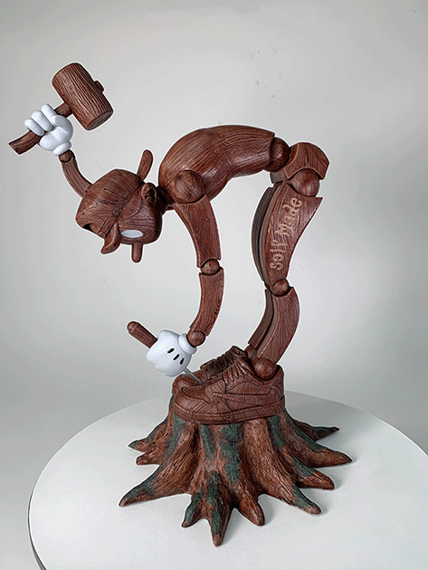 Brett Crawford, S3lf Made, 2022 Vinyl Toy Artwork: © Brett Crawford